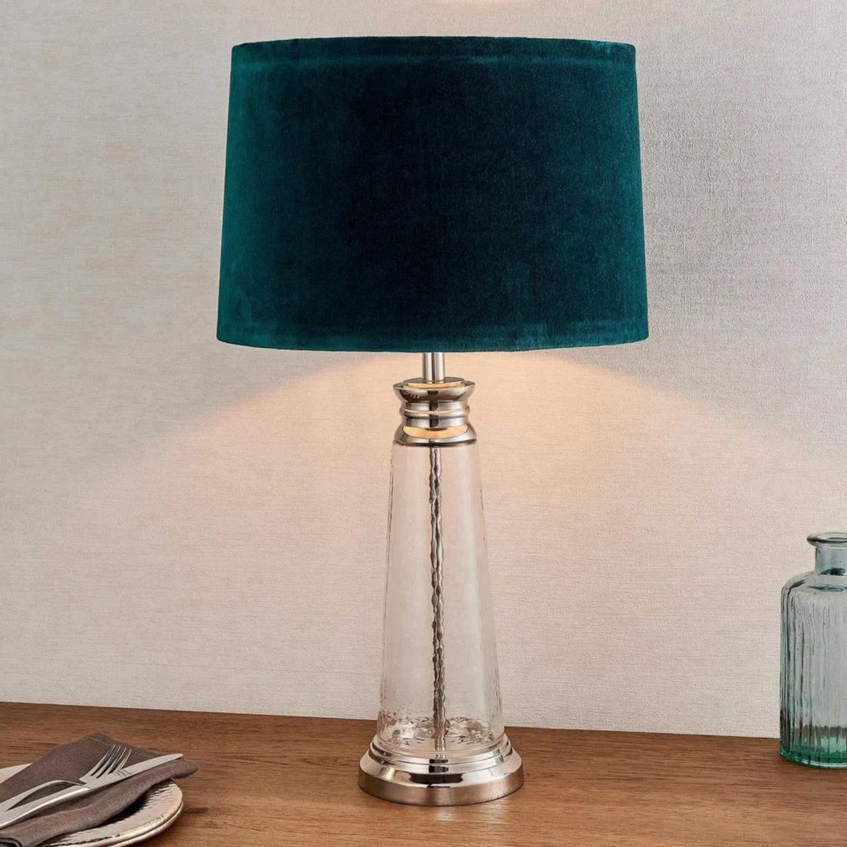 Winslet Table Lamp Teal (RRP $739) - Image 2