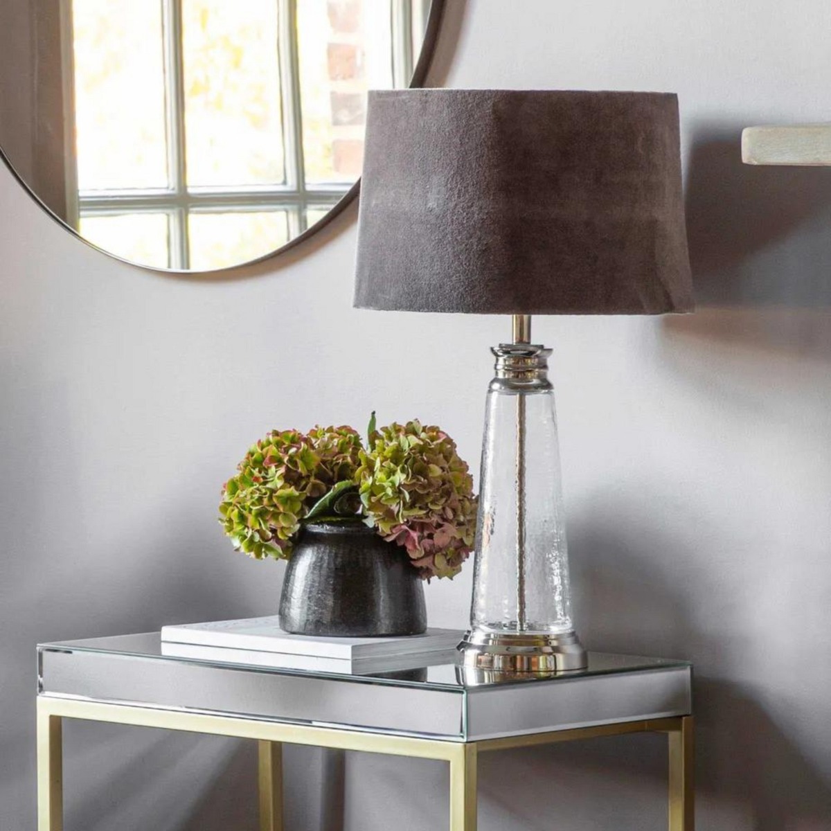 Winslet Table Lamp Grey (RRP $739) - Image 2
