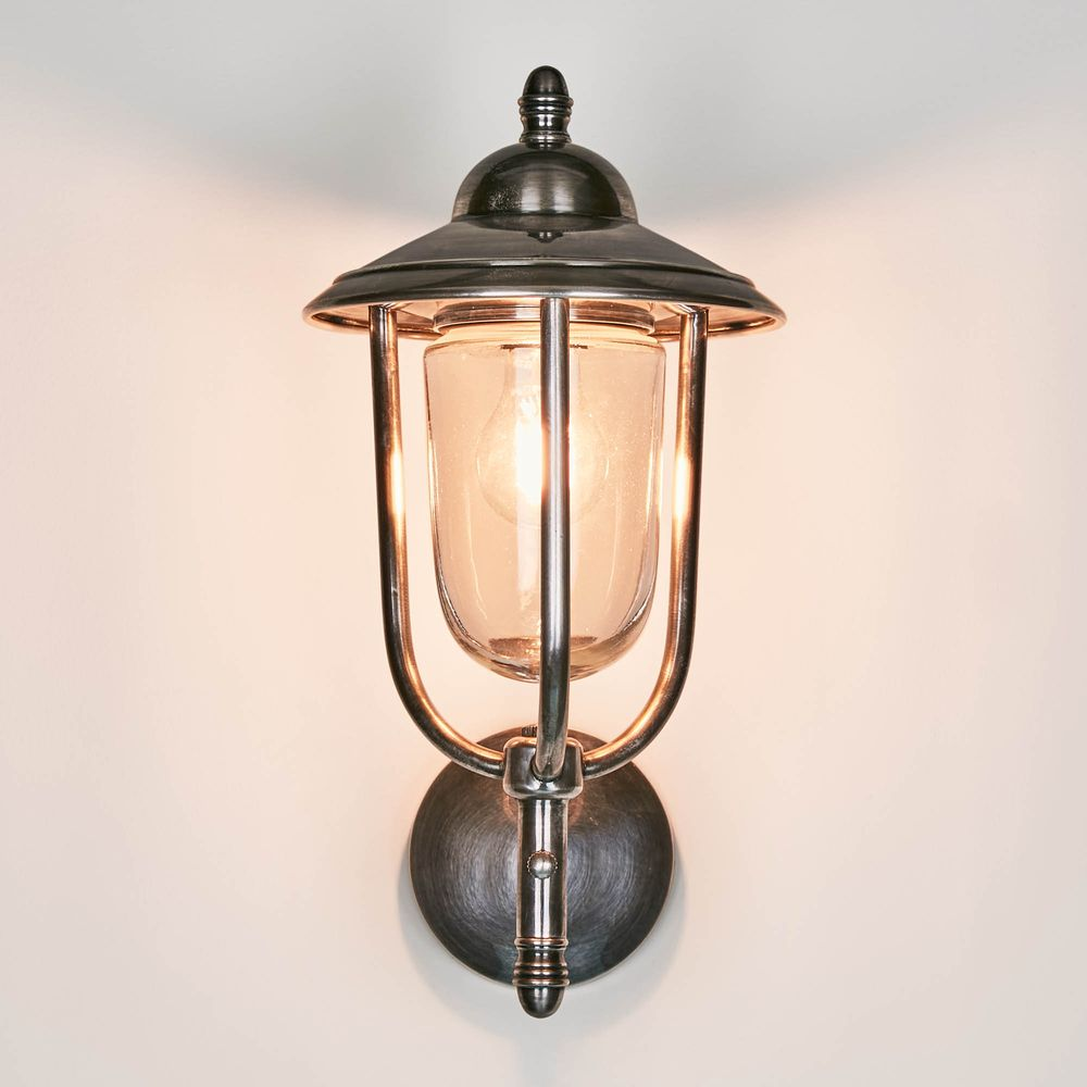 Pier Outdoor Wall Light Antique Silver (RRP $649) - Image 2