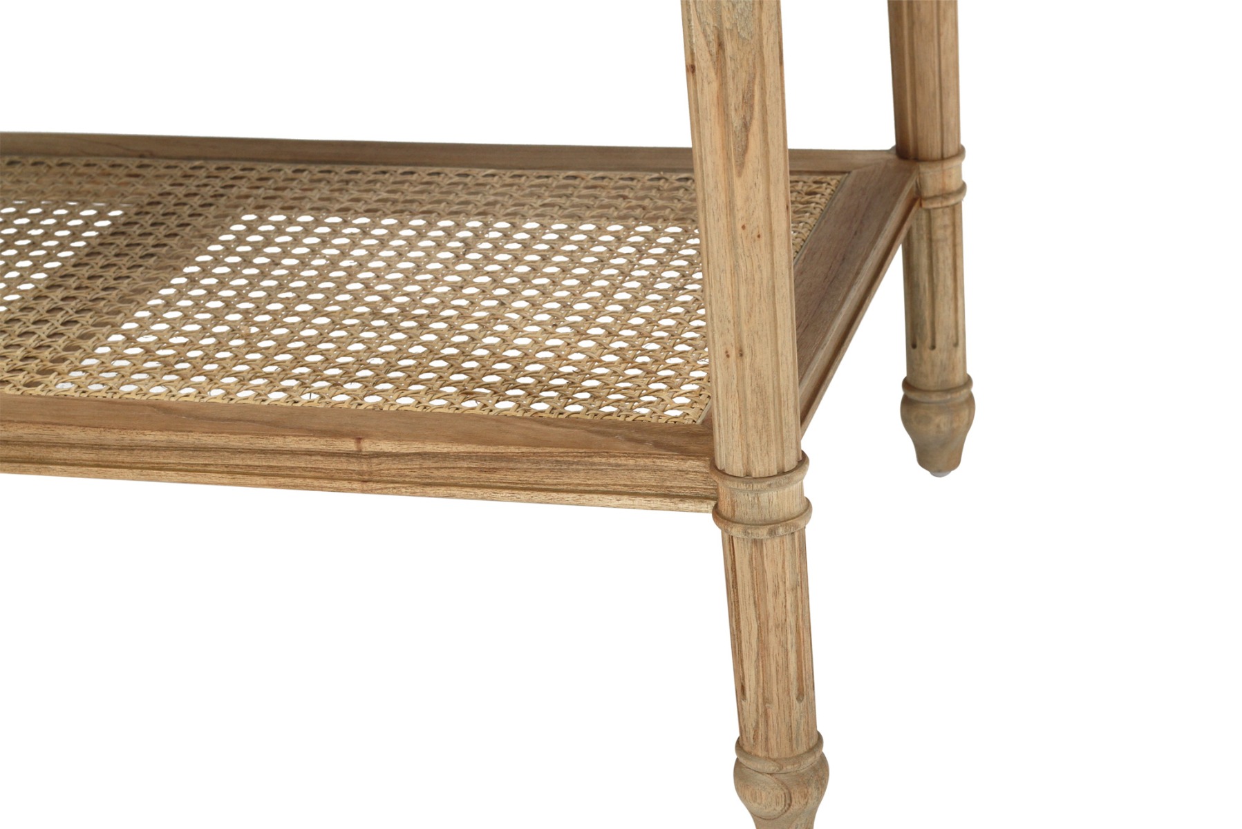 Hamilton Nightstand / Bedside Weathered Oak, W 91cm x D 51cm x H 66cm - Image 11