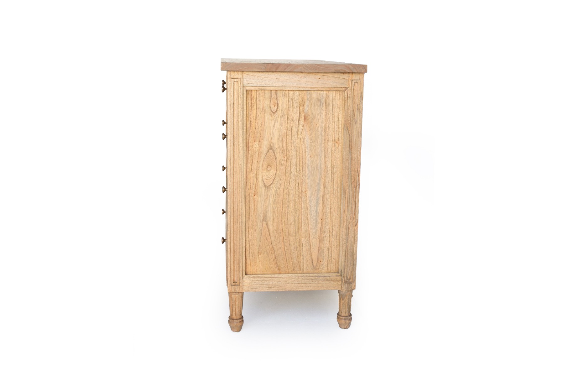 Hamilton Dresser 5 Drawer Weathered Oak, W 100cm x D 47cm x H 92cm (RRP $2499) - Image 11