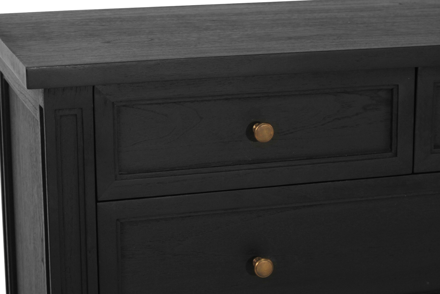 Hamilton Dresser Black 5 Drawer, W 100cm x H 92cm x D 47cm (RRP $2499) - Image 7