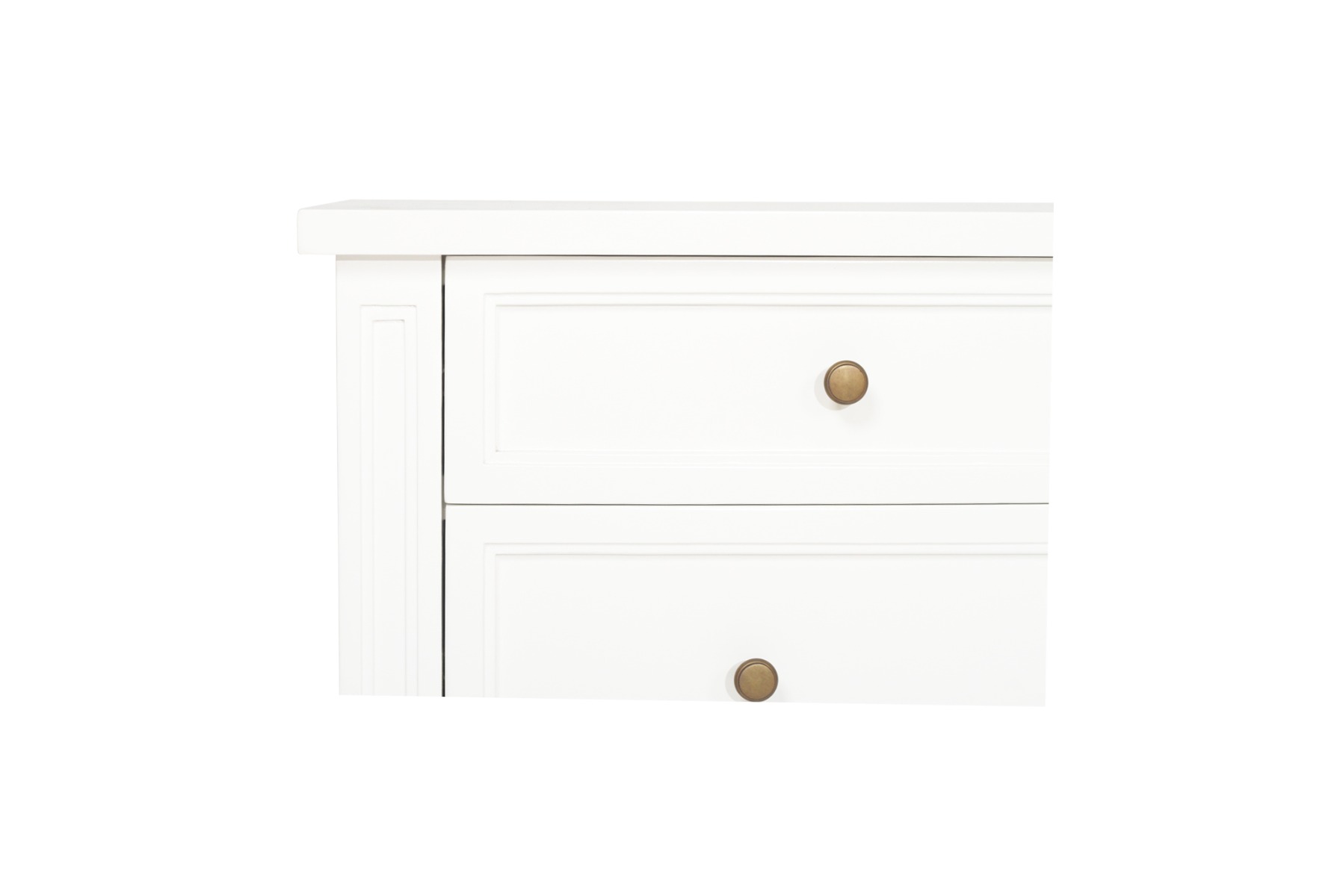 Hamilton Dresser 9 Drawer White, W 154cm x D 47cm x H 92cm - Image 12