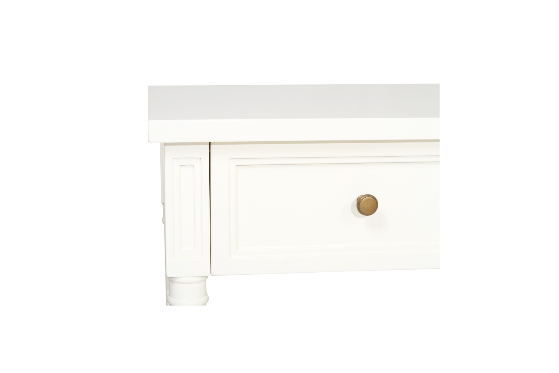 Hamilton Cane Nightstand / Bedside White, W 91cm x D 51cm x H 66cm - Image 9