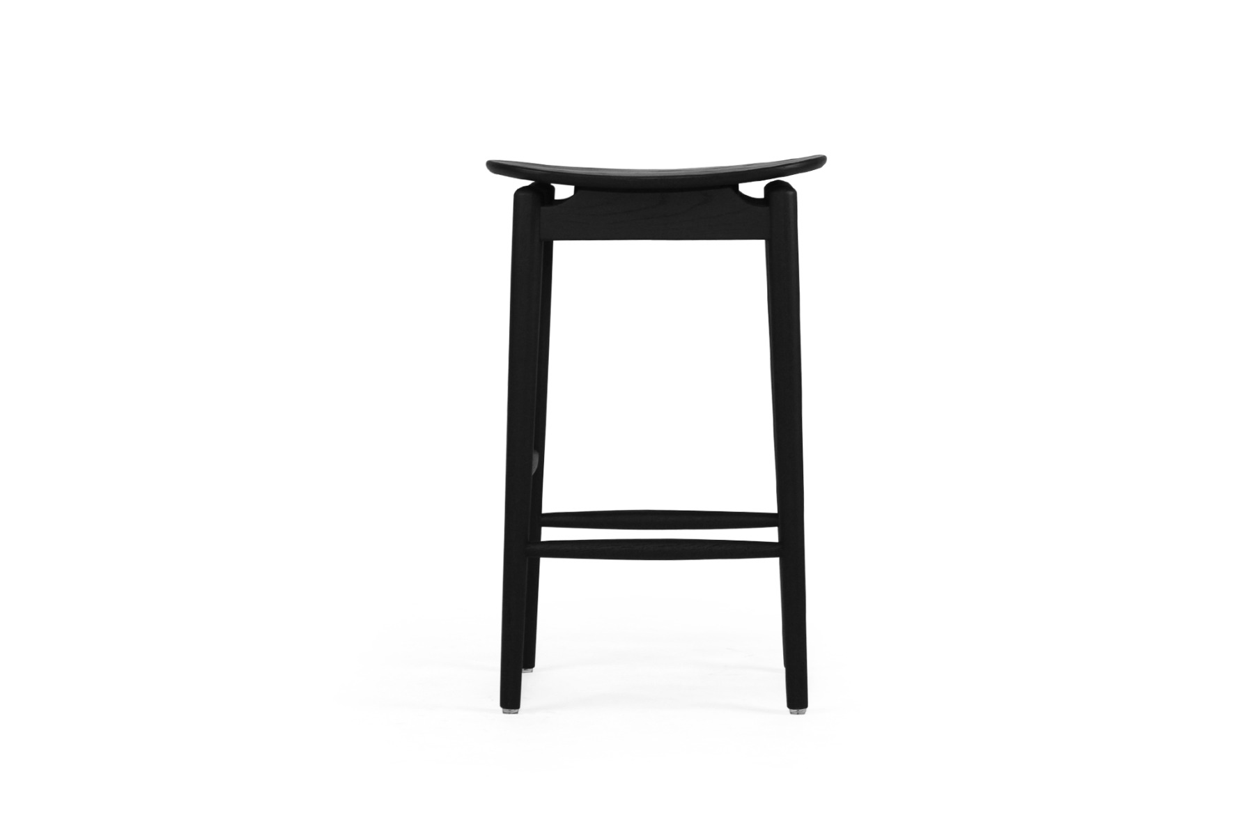 Harlow Counter Stool Black, W 39cm x D 31cm x H 66cm - Image 13