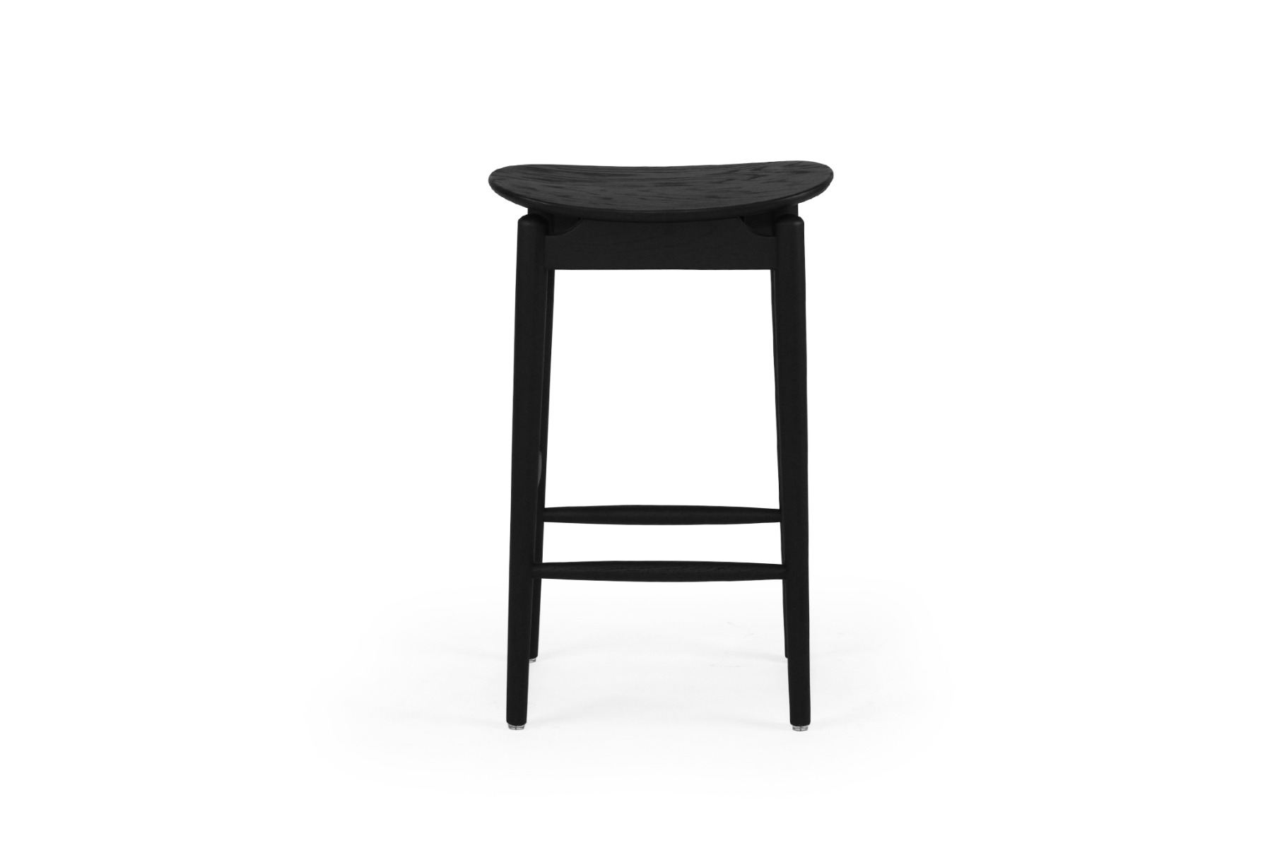 Harlow Counter Stool Black, W 39cm x D 31cm x H 66cm - Image 12