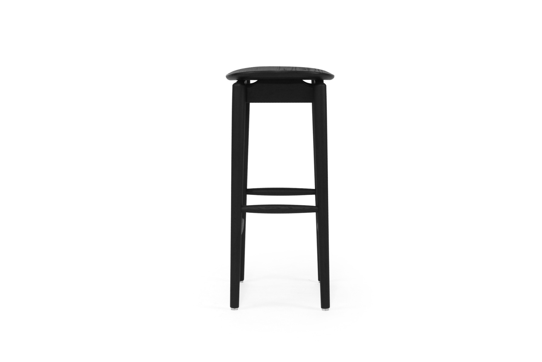 Harlow Counter Stool Black, W 39cm x D 31cm x H 66cm - Image 10