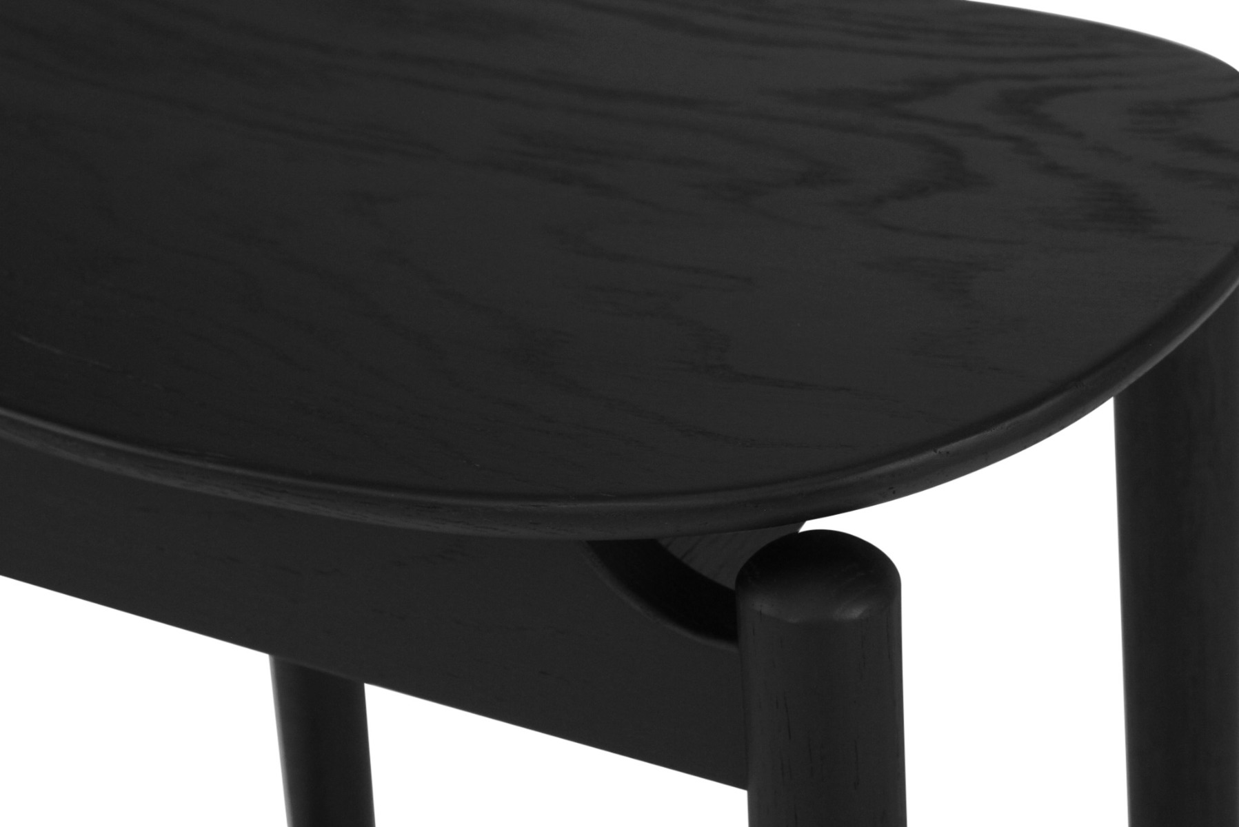 Harlow Counter Stool Black, W 39cm x D 31cm x H 66cm - Image 8