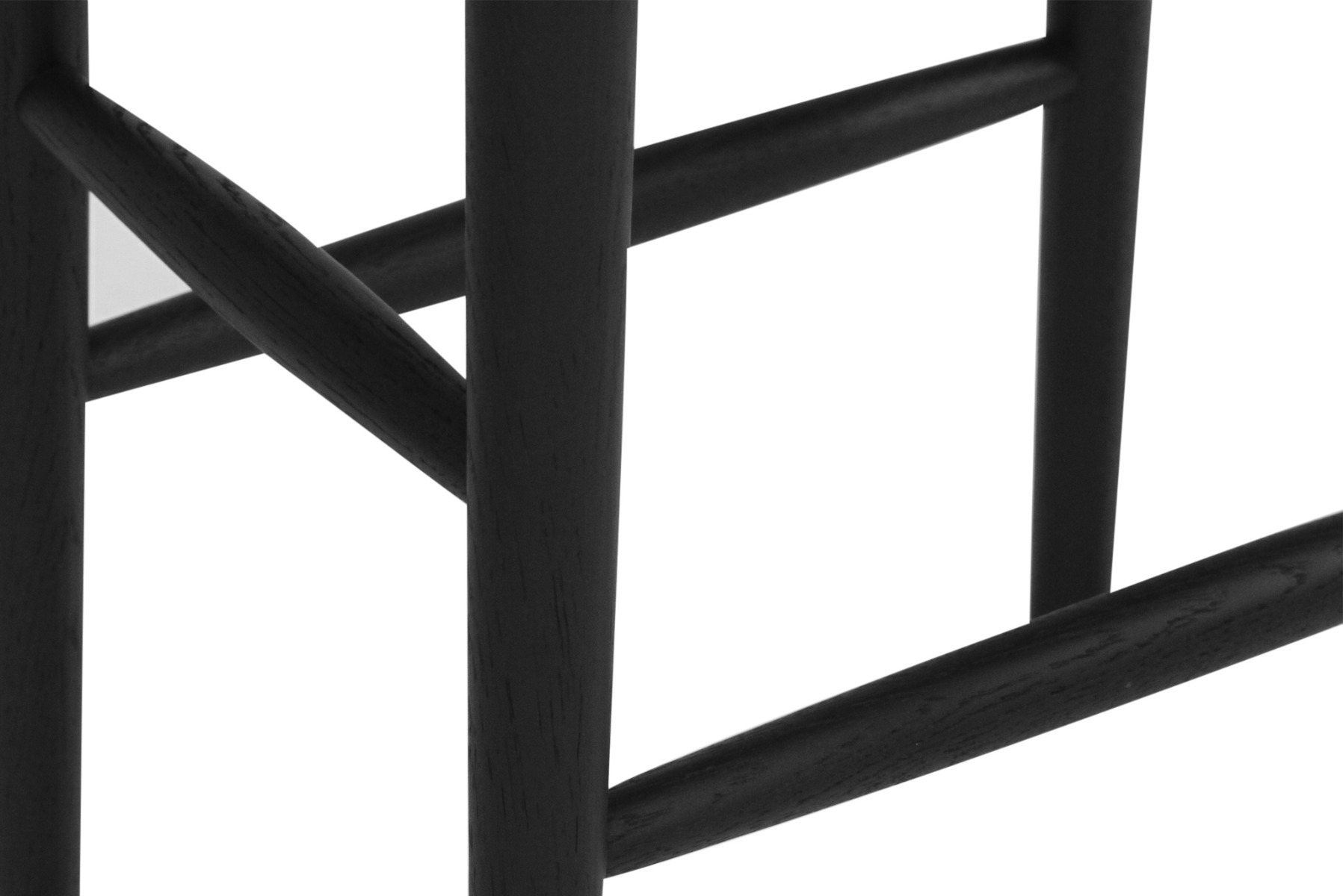 Harlow Counter Stool Black, W 39cm x D 31cm x H 66cm - Image 7