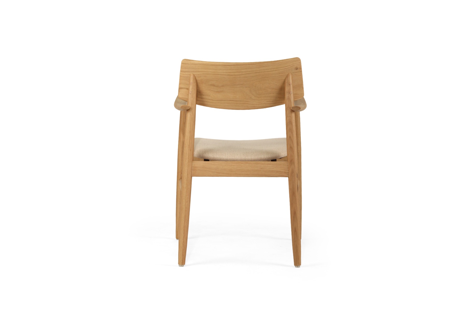 Harlow Dining Armchair Natural, Width 56cm x Depth 56cm x Height 80cm - Image 19