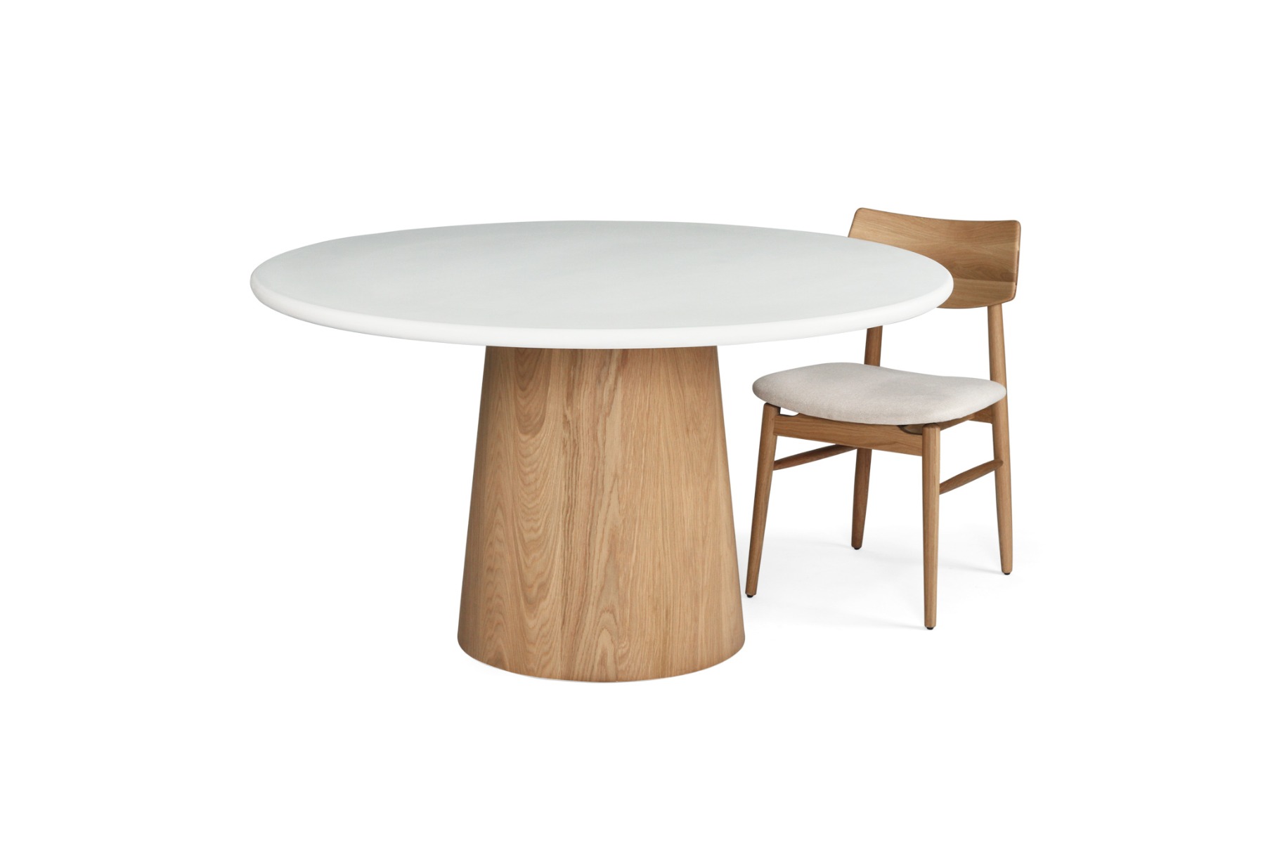 Harlow Dining Table, Width 140cm x Depth 140cm x Height 76cm (RRP $2999) - Image 9