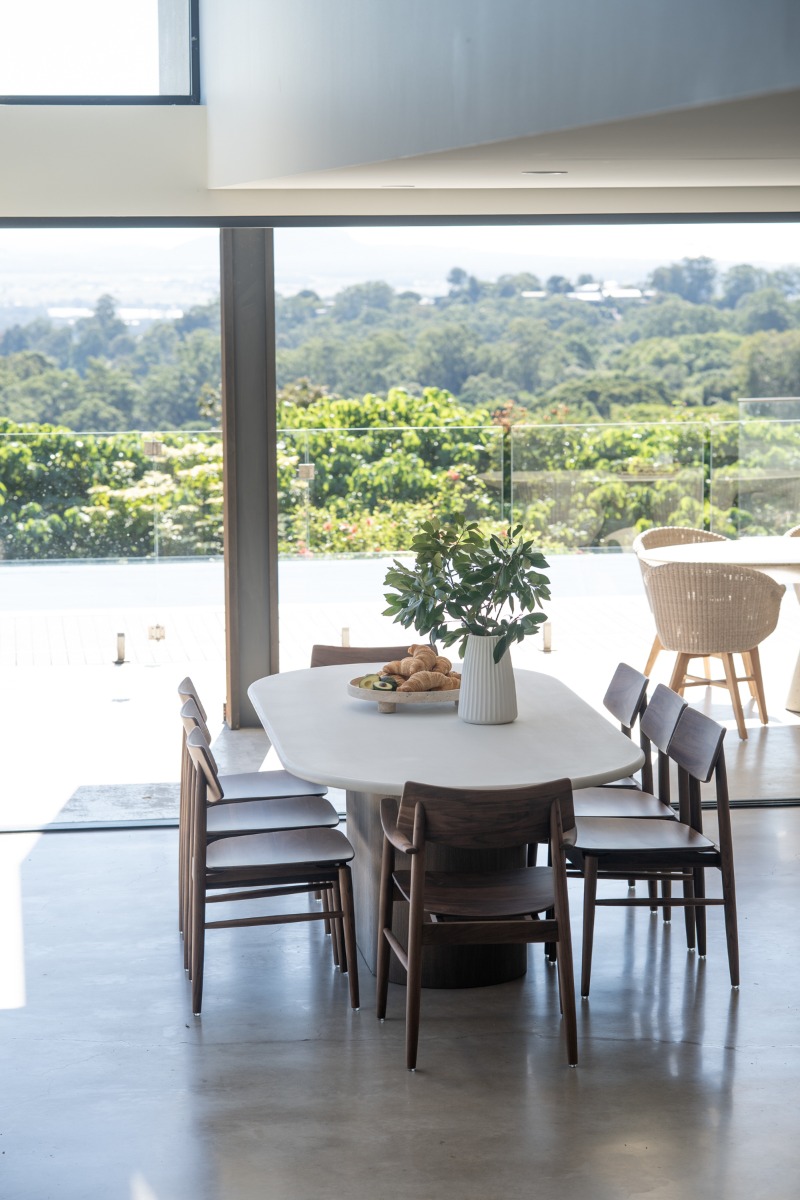 Harlow Oval Dining Table Walnut Base, Width 240cm x Depth 110cm x Height 76cm - Image 10
