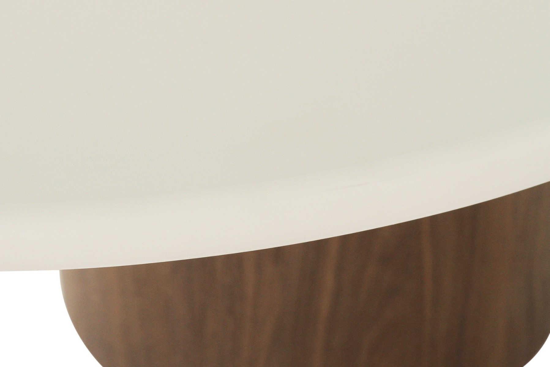 Harlow Oval Dining Table Walnut Base, Width 240cm x Depth 110cm x Height 76cm - Image 16