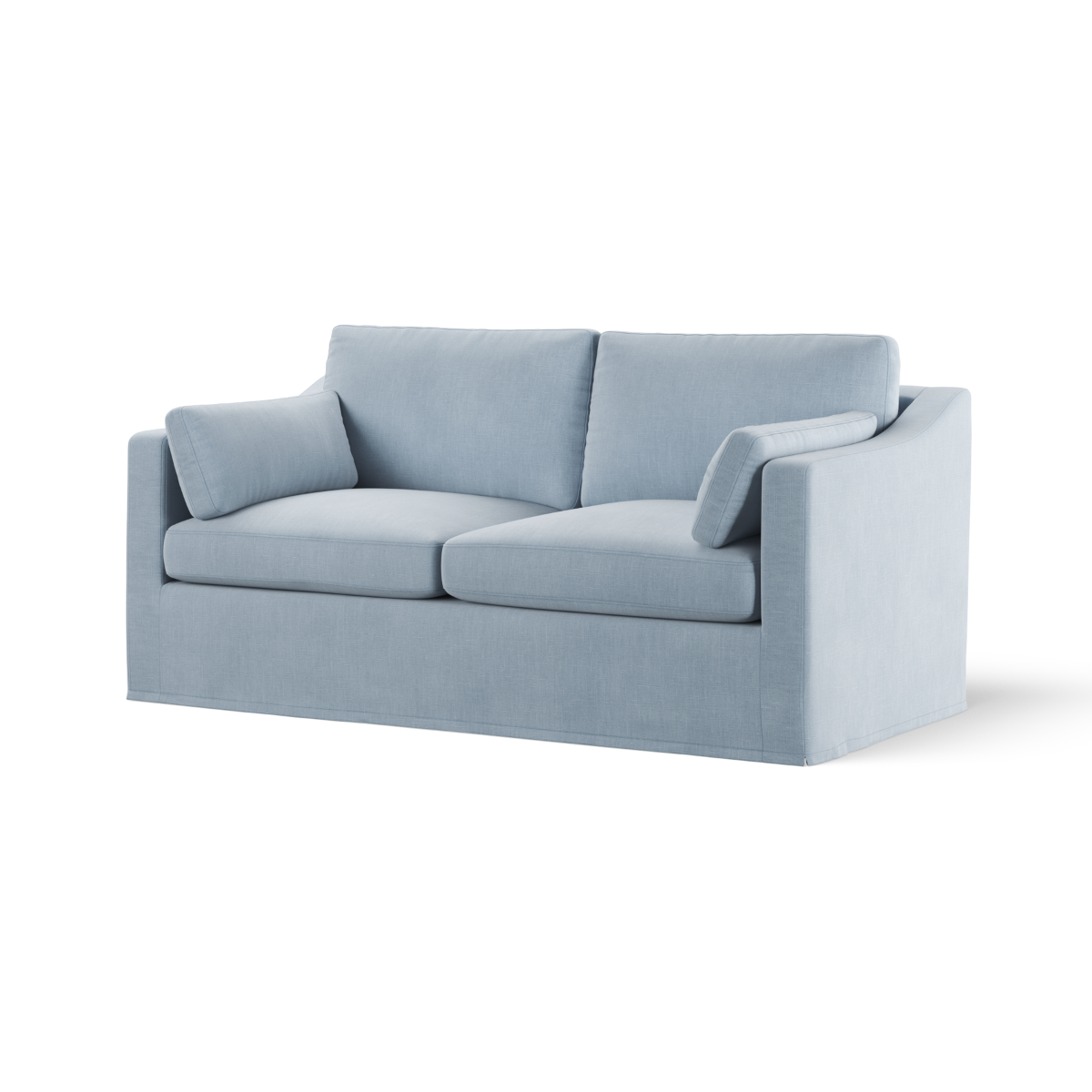 Clovelly Hamptons 2.5 Seat Sofa Beach, L 190cm W 99cm H 80cm (RRP $2699) - Image 2