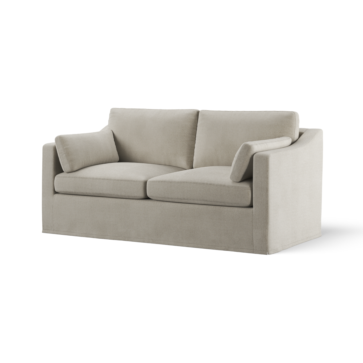 Clovelly Hamptons 2.5 Seat Sofa Natural, W 190 D 102cm H 80cm (RRP $2699) - Image 2