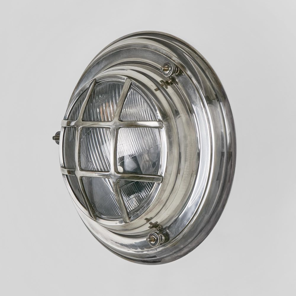Jervis Outdoor Wall Light Light Silver (RRP $1144) - Image 4
