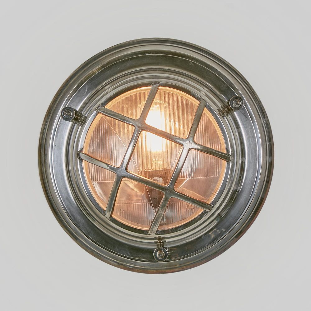Jervis Outdoor Wall Light Light Silver (RRP $1144) - Image 3