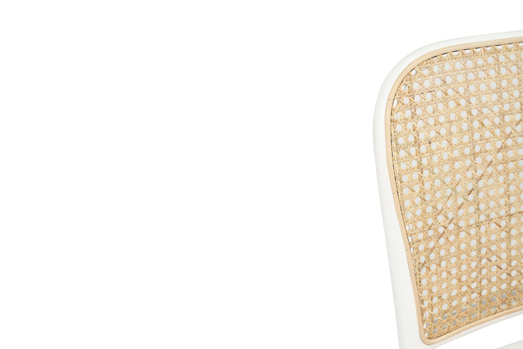 Hoffman Stacking Chair White, W 49cm × D 48cm × H84cm - Image 9