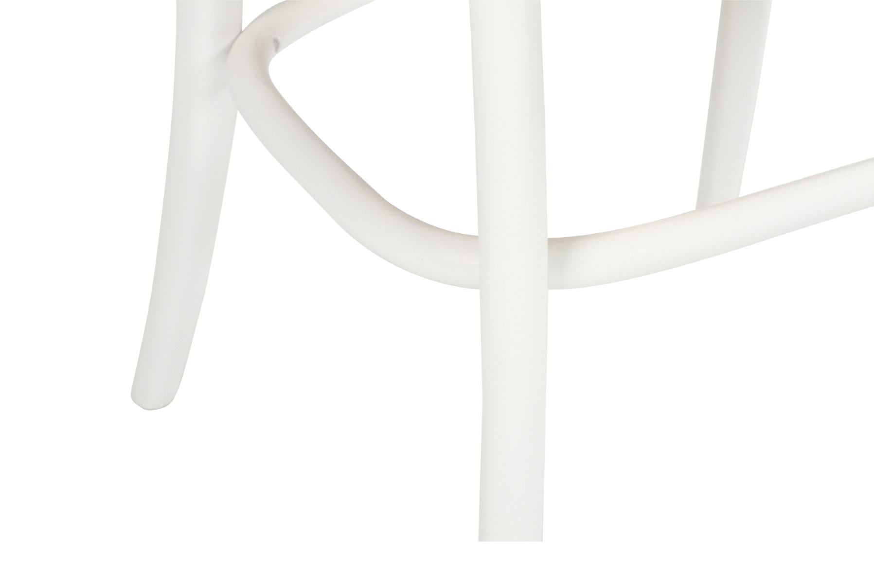 Hoffman Stacking Chair White, W 49cm × D 48cm × H84cm - Image 8