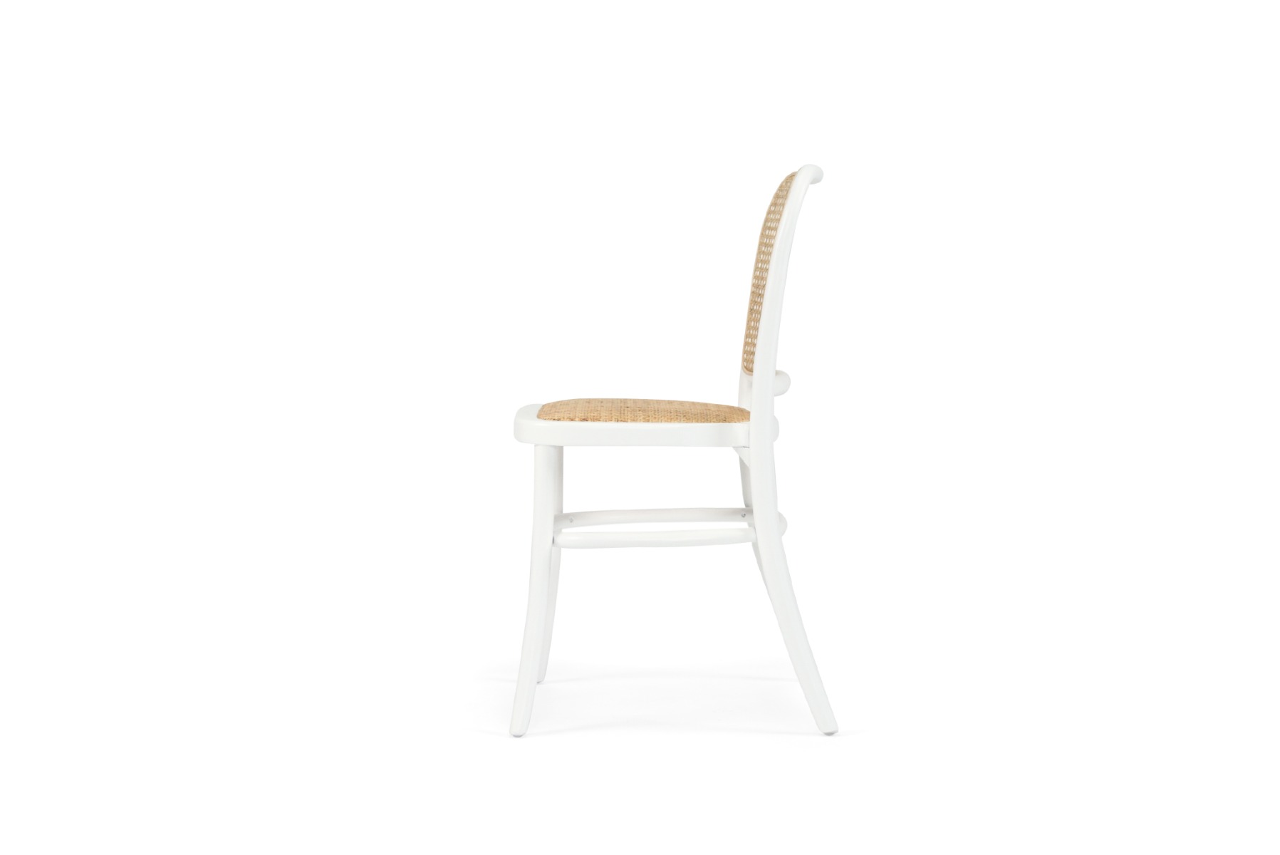 Hoffman Stacking Chair White, W 49cm × D 48cm × H84cm - Image 15