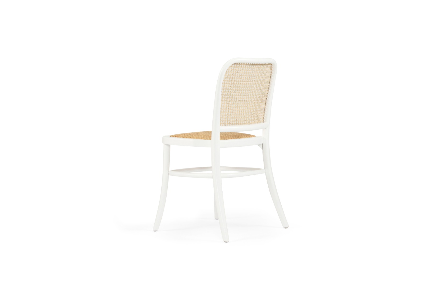 Hoffman Stacking Chair White, W 49cm × D 48cm × H84cm - Image 14