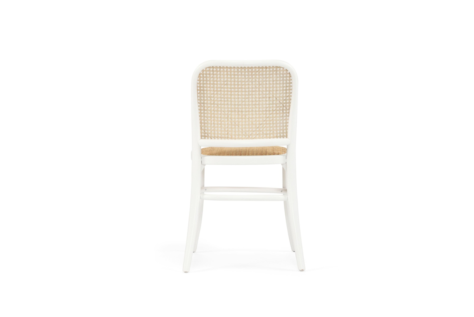 Hoffman Stacking Chair White, W 49cm × D 48cm × H84cm - Image 13