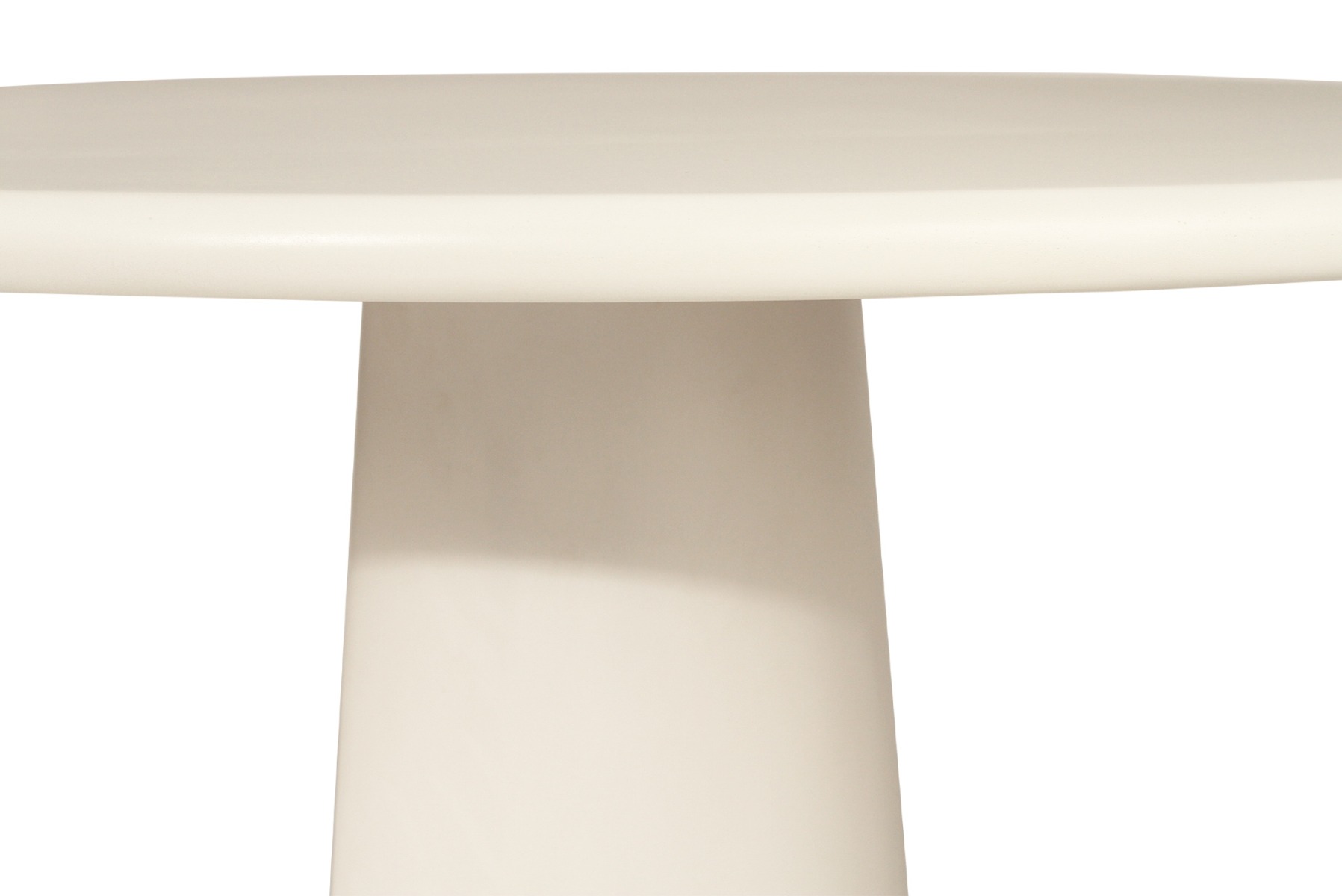 Hugo Dining Table Ivory, DIA 100cm x H 75cm - Image 5
