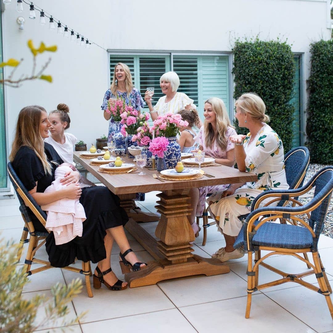 Newport Solid Hardwood Dining Table with Pedestal Table, 300cm x110cm x 73cm (RRP $3999) - Image 2