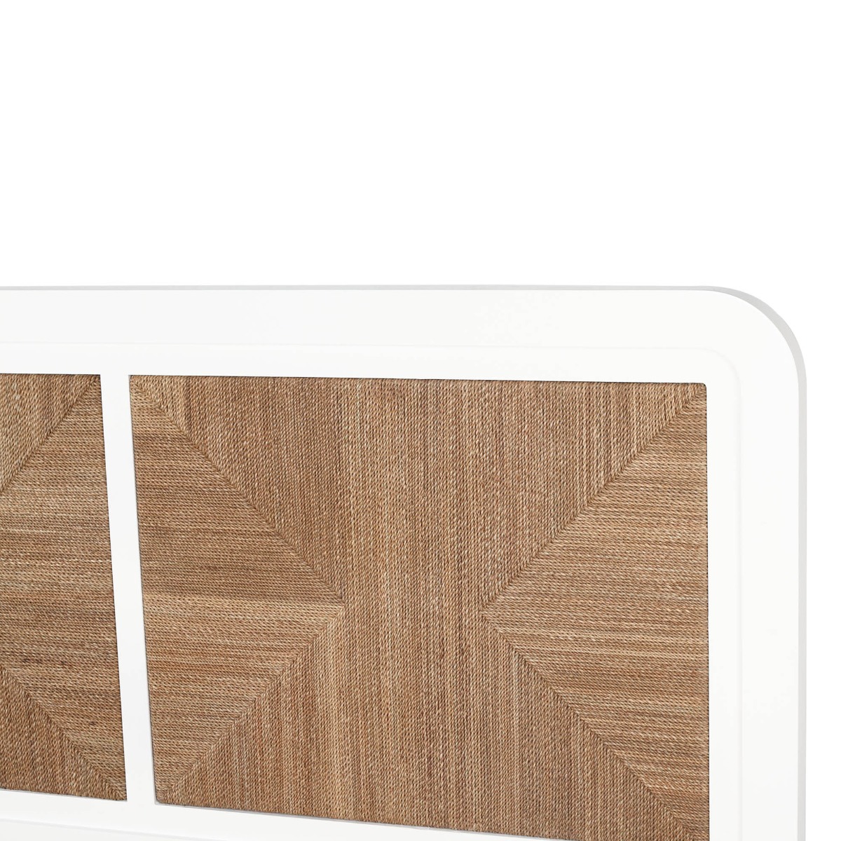 Milford King Bed White by Serrata Living, 195cm Wide x 216cm Long x 125cm High - Image 7
