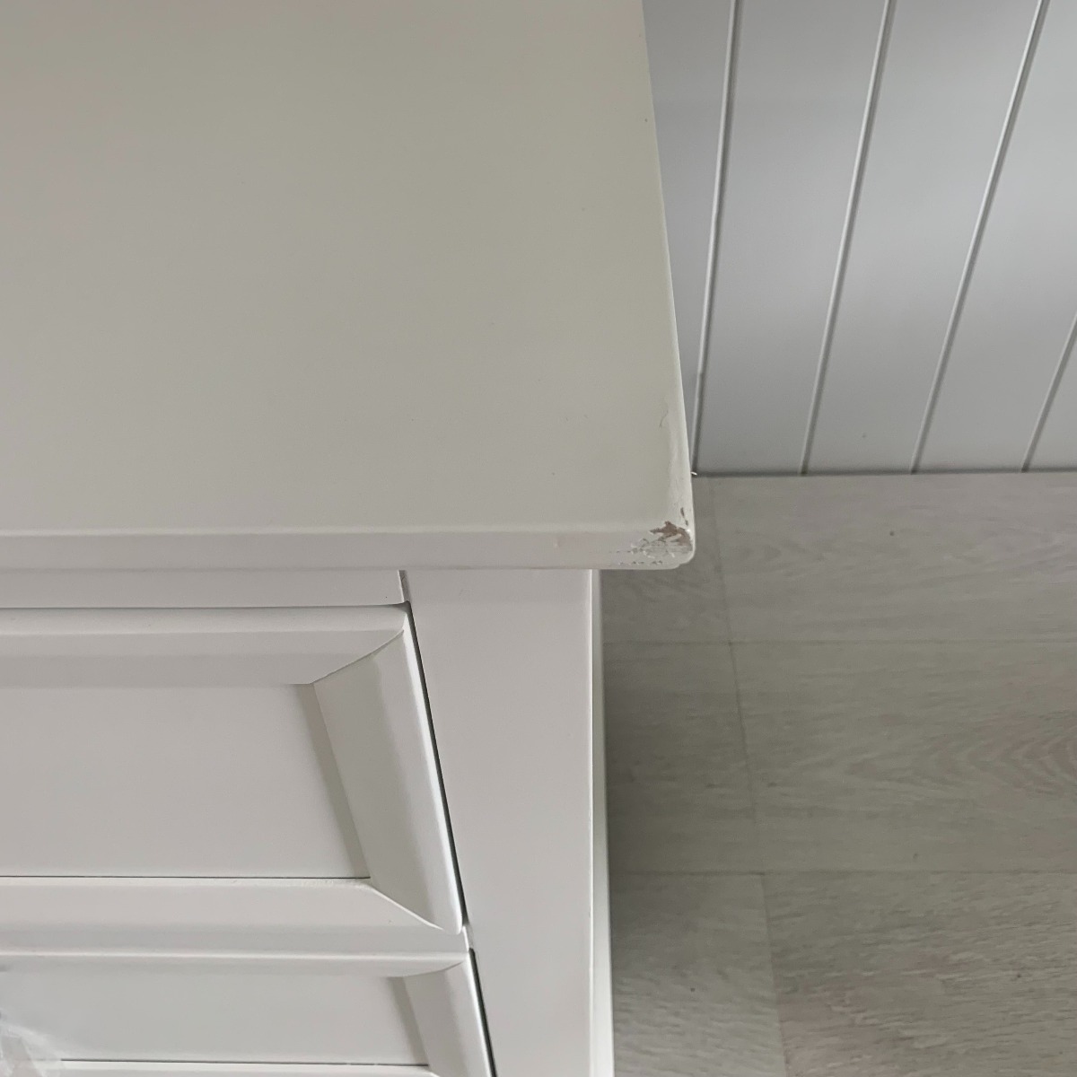 SECONDS SALE "Emily" Hamptons Style Timber Entertainment TV Unit White, 180cmL x 45cmD x 55cmH (RRP $999) - Image 2