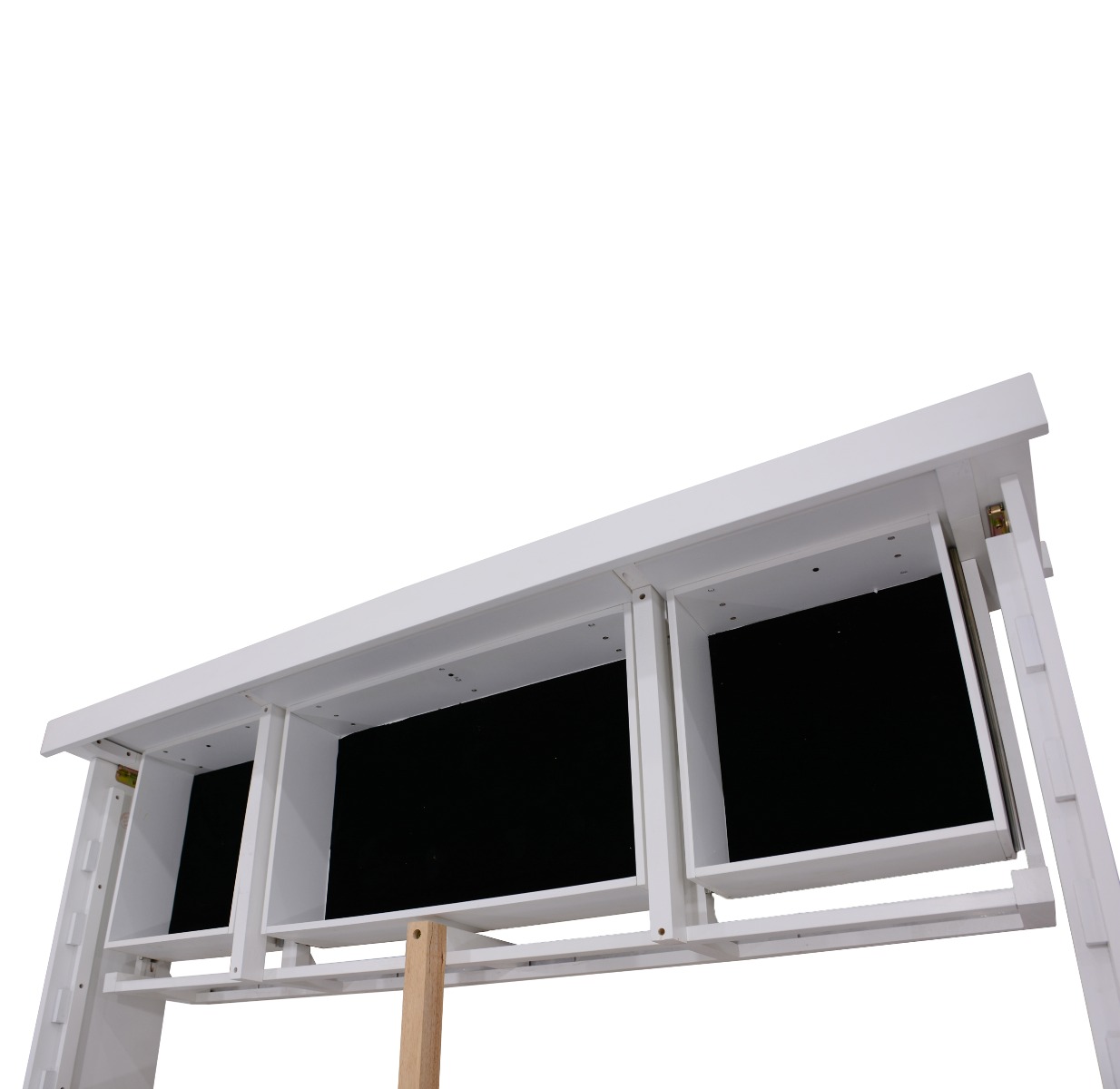 "Emily" Hamptons Style Solid Timber King Bed Frame in White, 215cmL x 197cmD x 120cmH - Image 5
