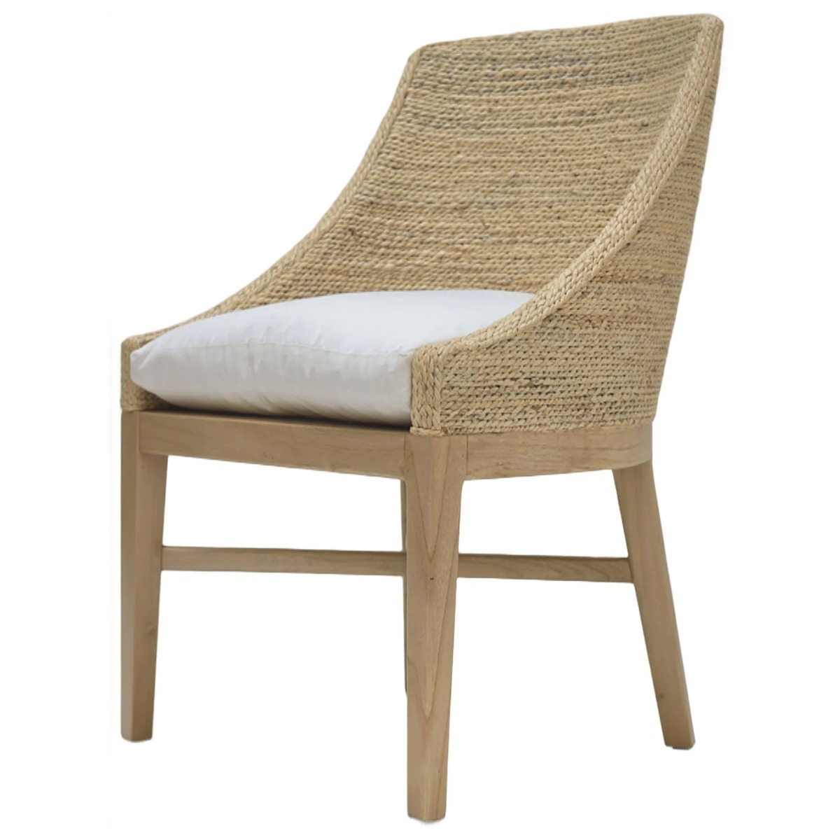 "Coolum" Coastal Style Dining Chair, 57cm W x 56cm D x 88cm H (RRP $599) - Image 2