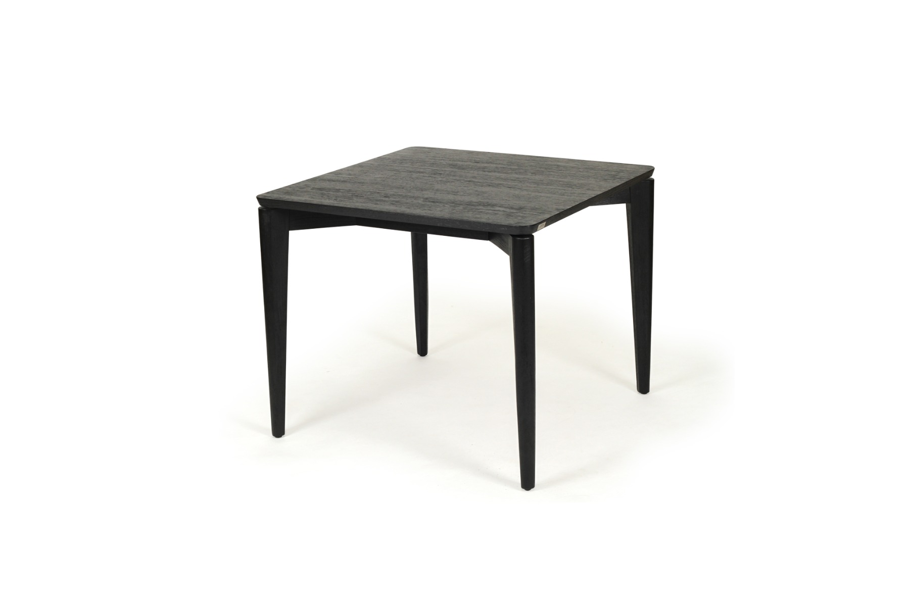 Jude Dining Table Black, W 90cm x D 90cm x H 76cm - Image 5