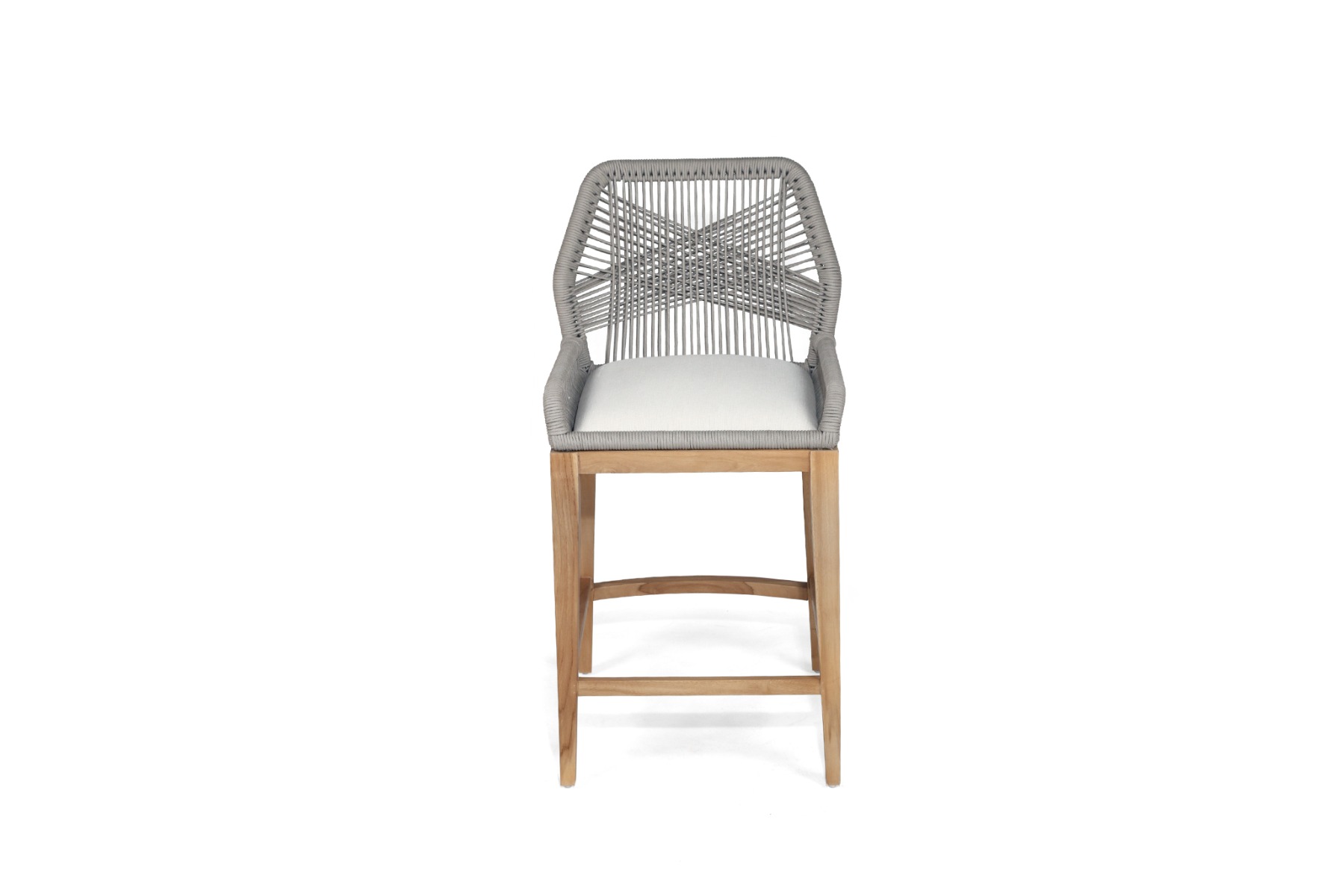 Key Largo Counter Stool Grey, W 59cm x D 63cm x H 114cm - Image 2