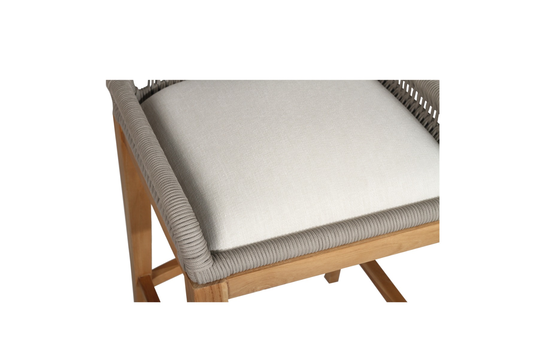 Key Largo Counter Stool Grey, W 59cm x D 63cm x H 114cm - Image 9