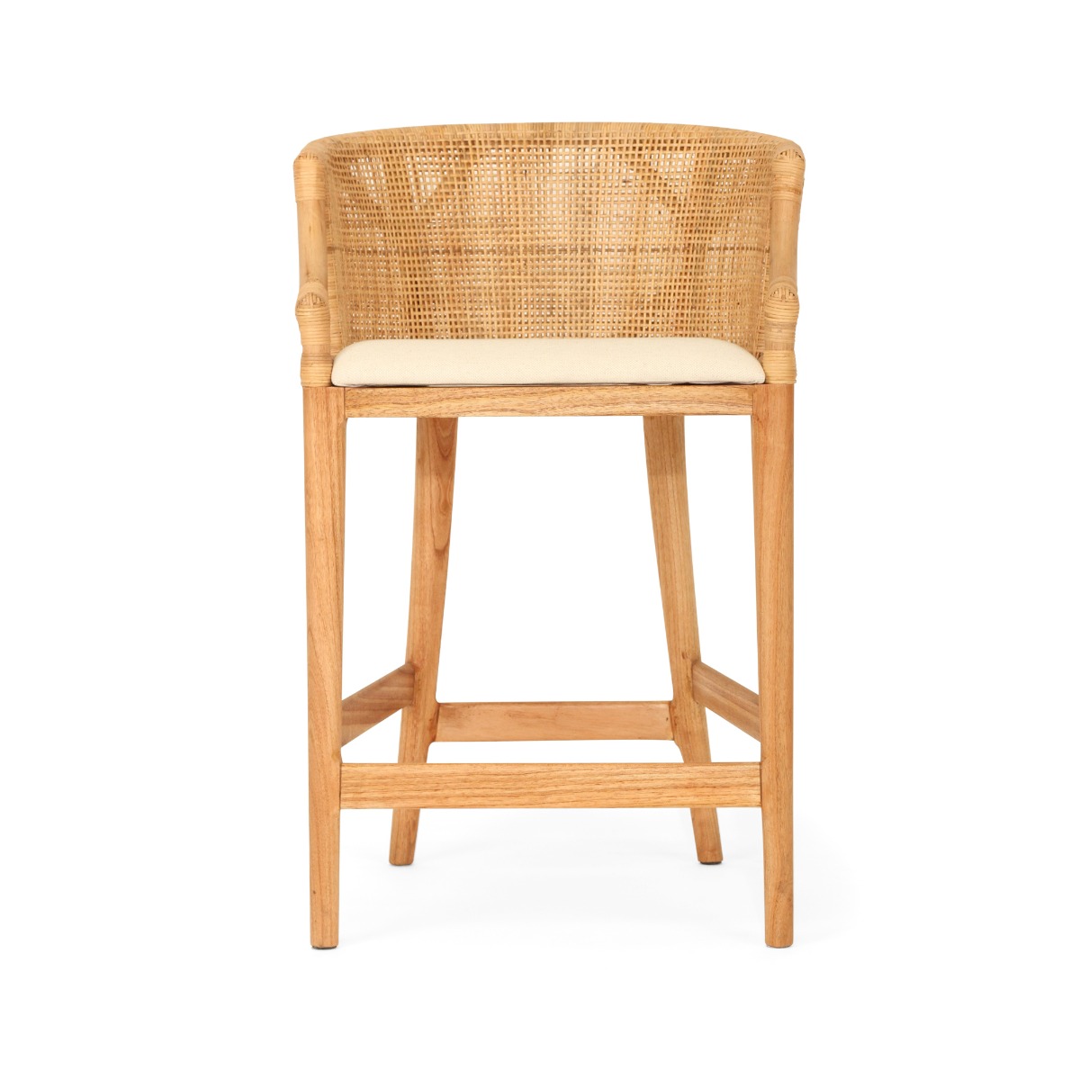 Kingston Counter Stool Natural, W 53cm x D 56cm x H 90cm (RRP $649) - Image 10