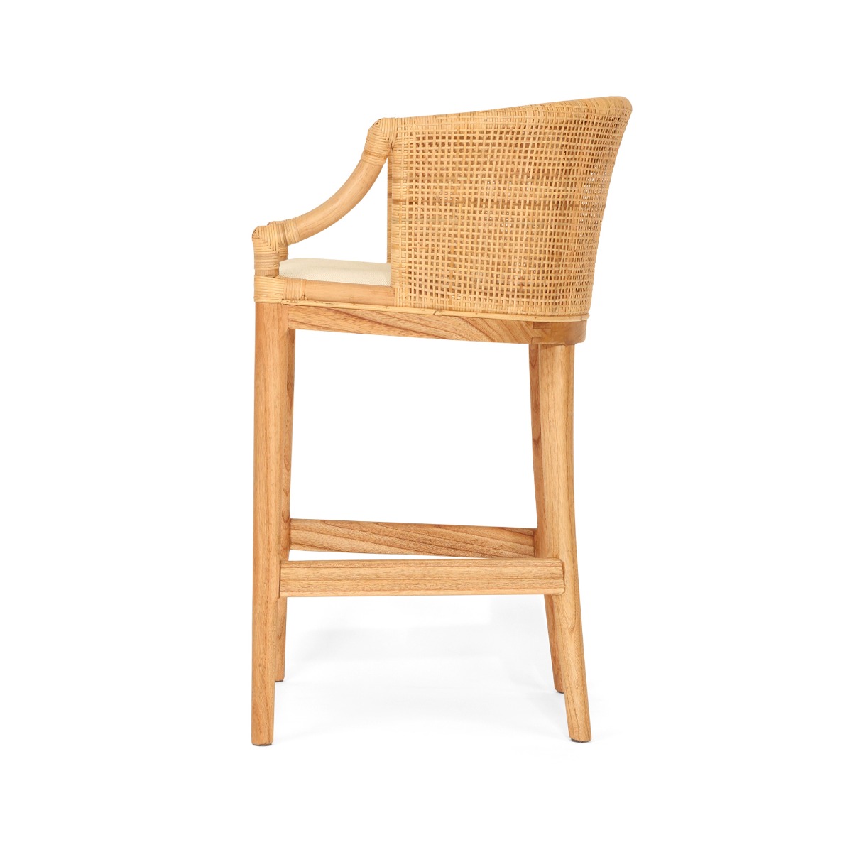 Kingston Counter Stool Natural, W 53cm x D 56cm x H 90cm (RRP $649) - Image 7