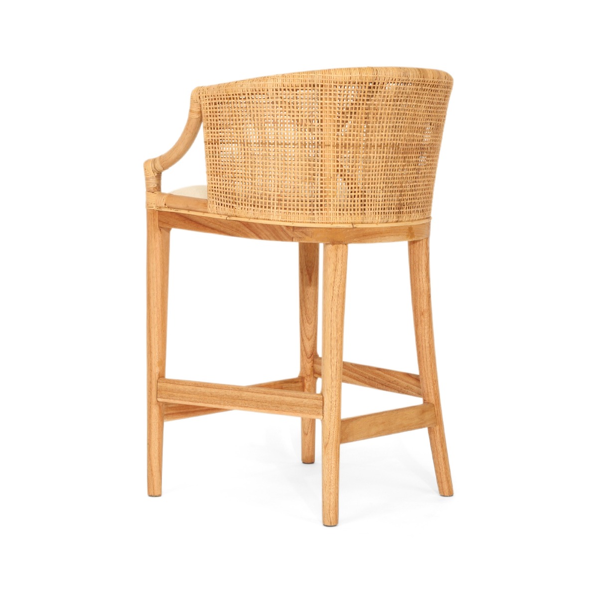 Kingston Counter Stool Natural, W 53cm x D 56cm x H 90cm (RRP $649) - Image 6