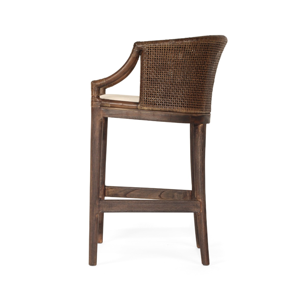 Kingston Counter Stool Dark Brown, W 53cm x D 56cm x H 90cm (RRP $649) - Image 8