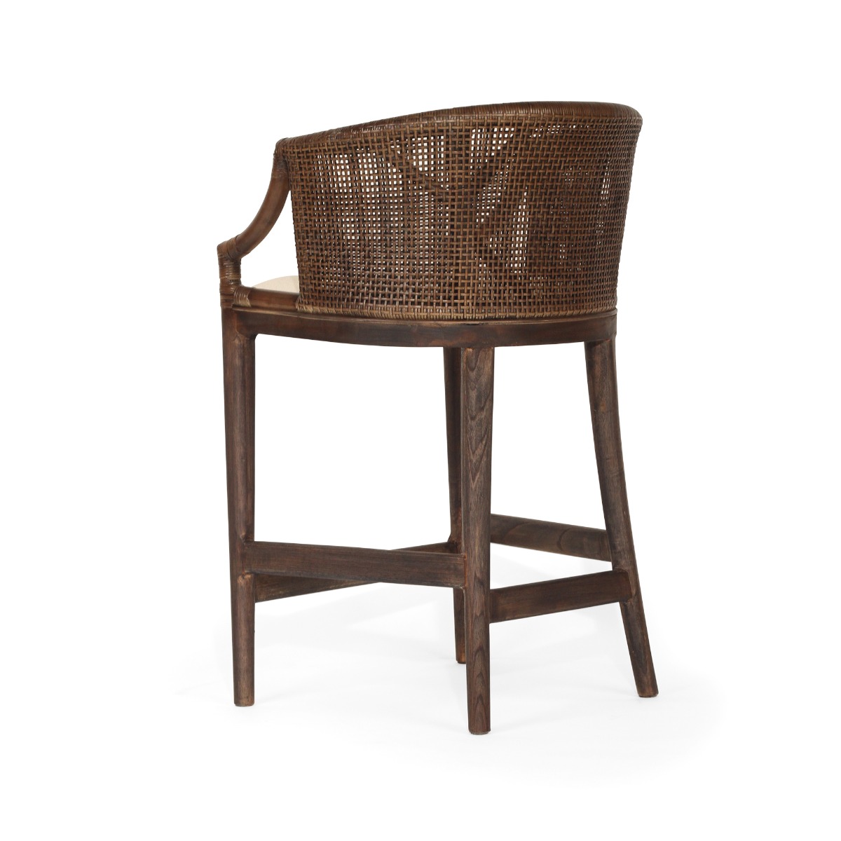Kingston Counter Stool Dark Brown, W 53cm x D 56cm x H 90cm (RRP $649) - Image 7