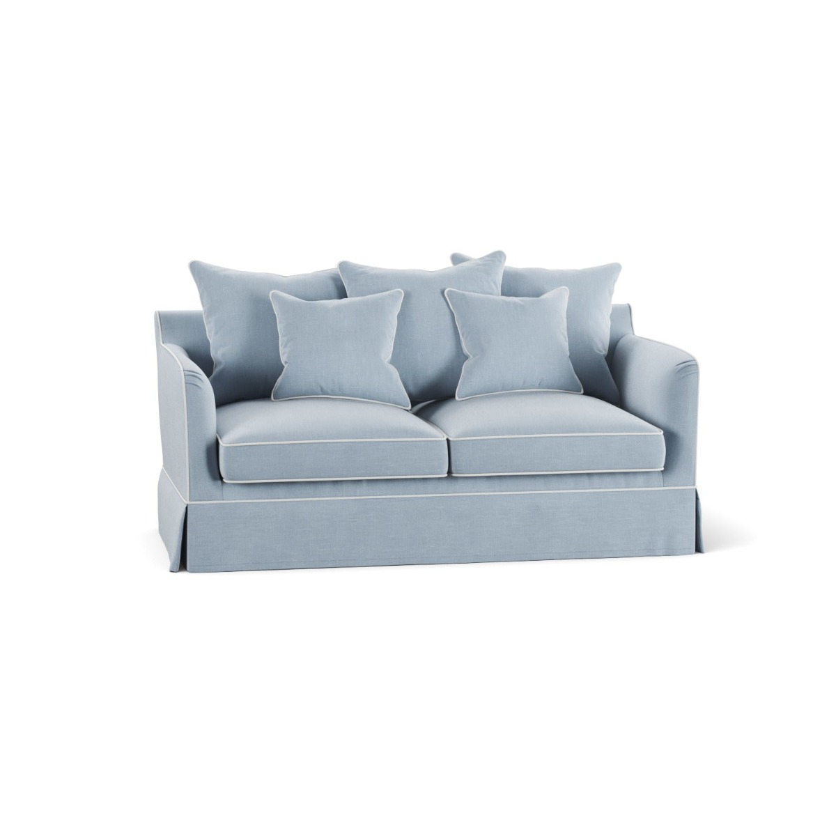 Noosa Hamptons 2 Seat Sofa Beach, W 170cm D 91cm H 80cm (RRP $2279) - Image 2