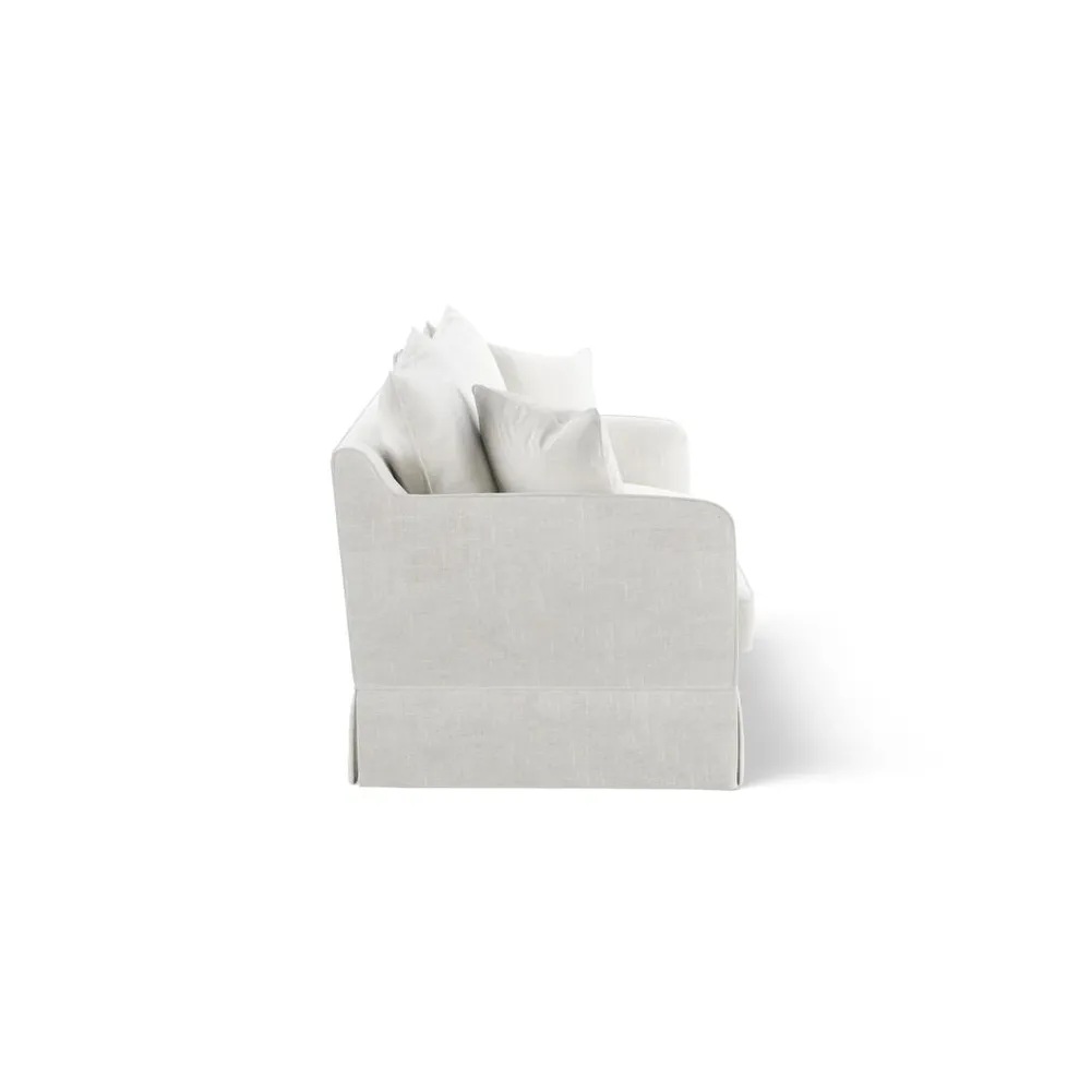 Noosa Hamptons 3 Seat Sofa Ivory, W 221cm D 91cm H 80cm (RRP $3299) - Image 3