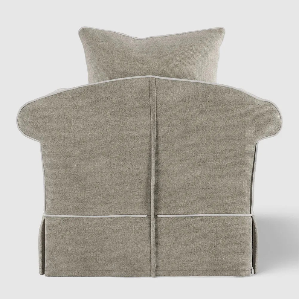 Avalon Hamptons Armchair Natural, W 109cm D 96cm H 81cm (RRP $1899) - Image 4