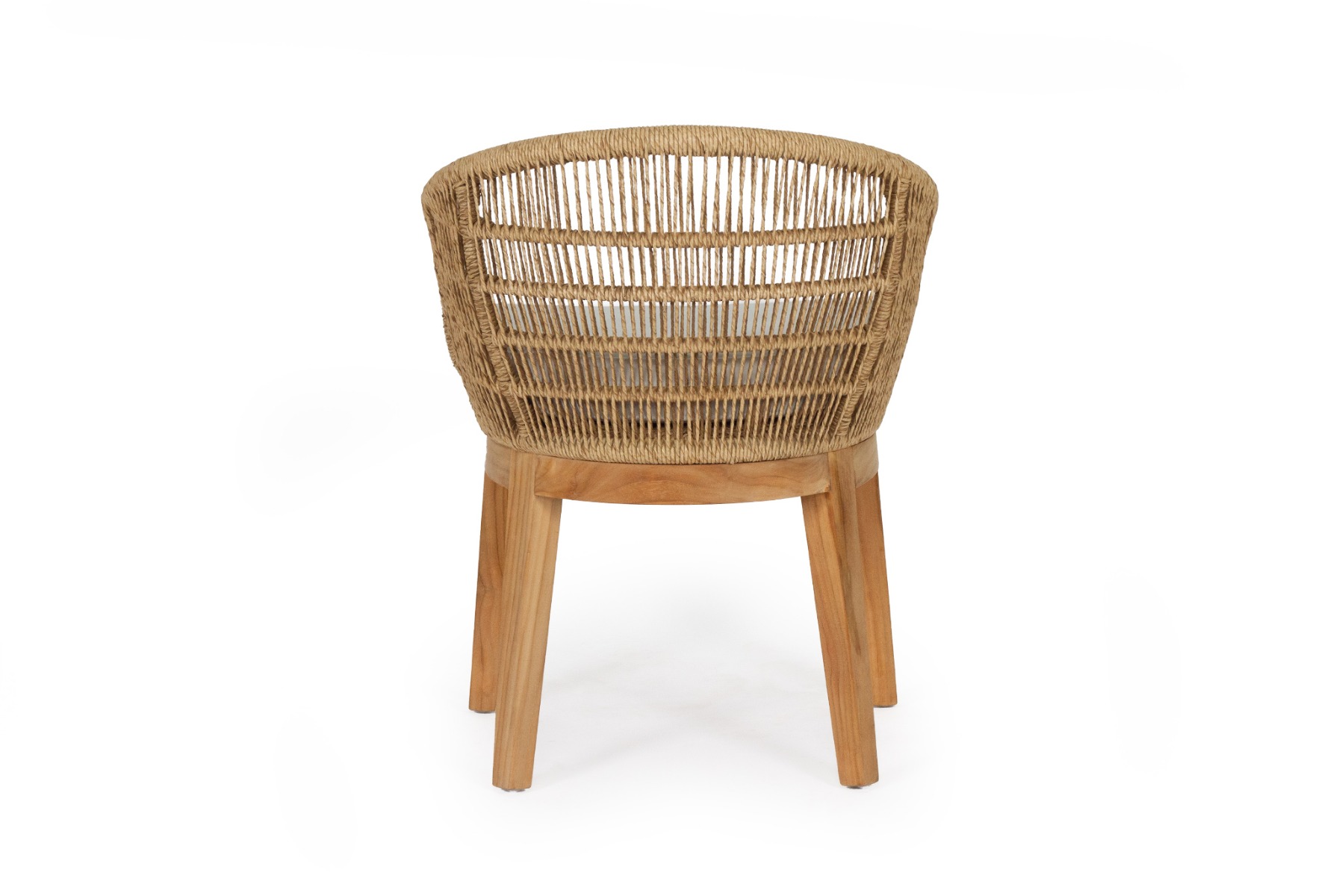 Koa Arm Chair Natural, Width 61cm x Depth 62cm x Height 81cm - Image 14