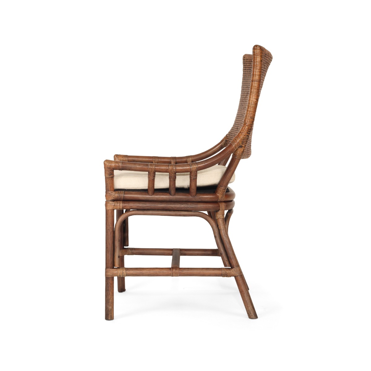 Kora Dining Chair Dark Wash, W 56cm × D 55cm × H 96cm (RRP $499) - Image 5