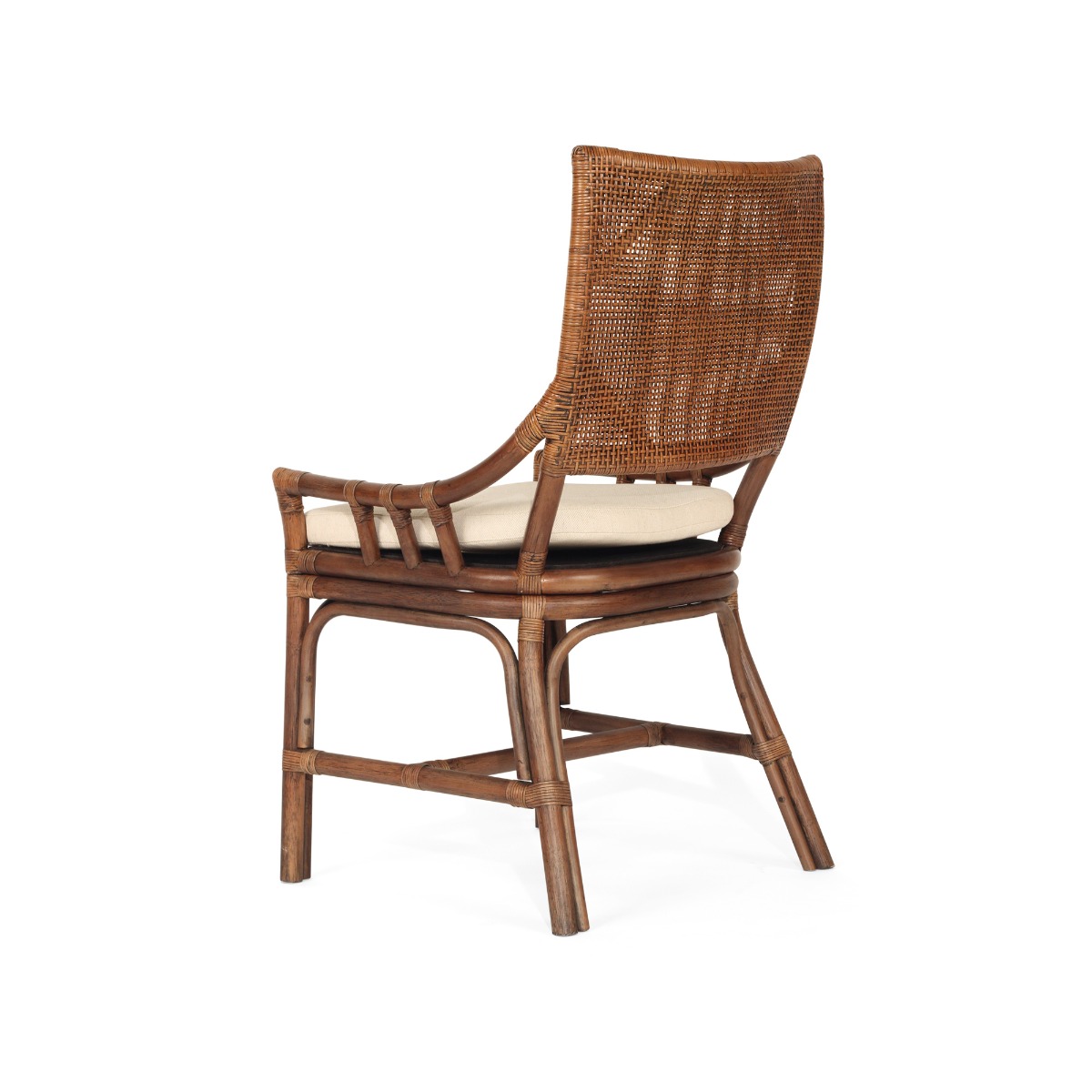 Kora Dining Chair Dark Wash, W 56cm × D 55cm × H 96cm (RRP $499) - Image 6