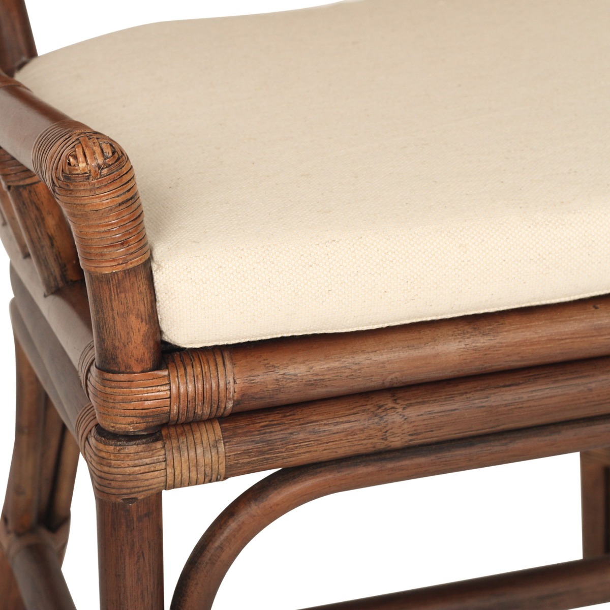 Kora Dining Chair Dark Wash, W 56cm × D 55cm × H 96cm (RRP $499) - Image 8