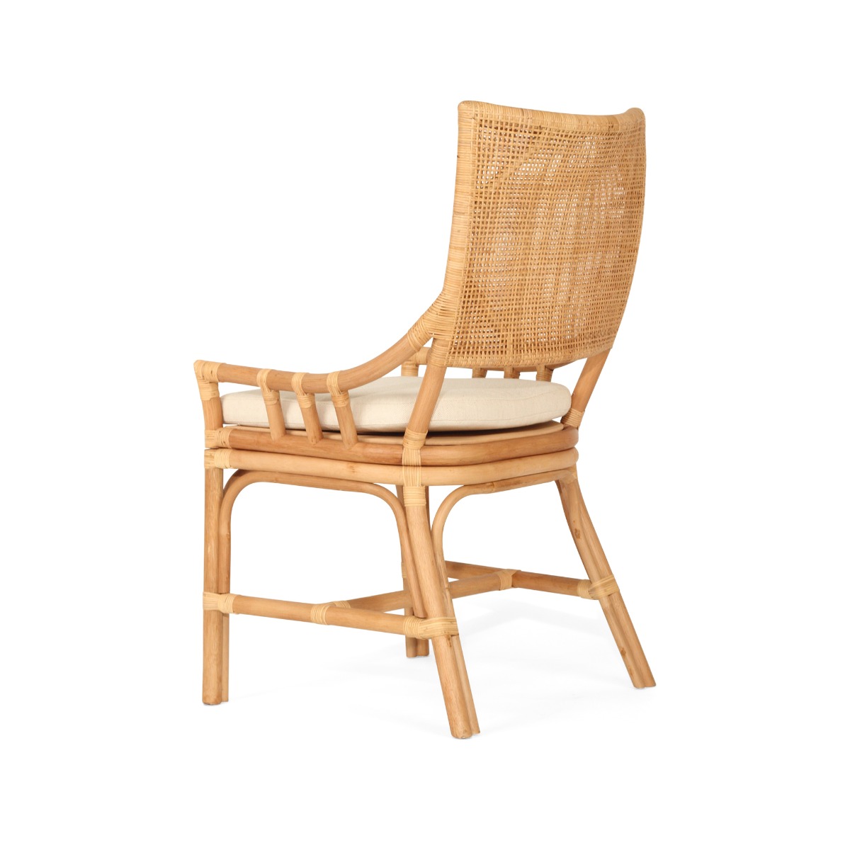 Kora Dining Chair Natural, W 56cm × D 55cm × H 96cm (RRP $499) - Image 5