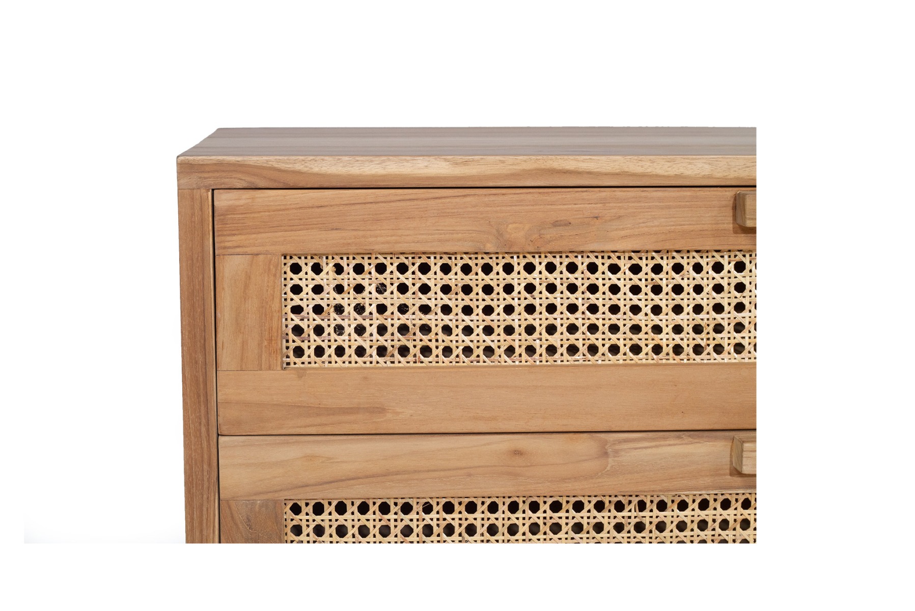 Lauren Chest Of Drawers Natural, W 100cm x D 45cm x H 77cm - Image 10