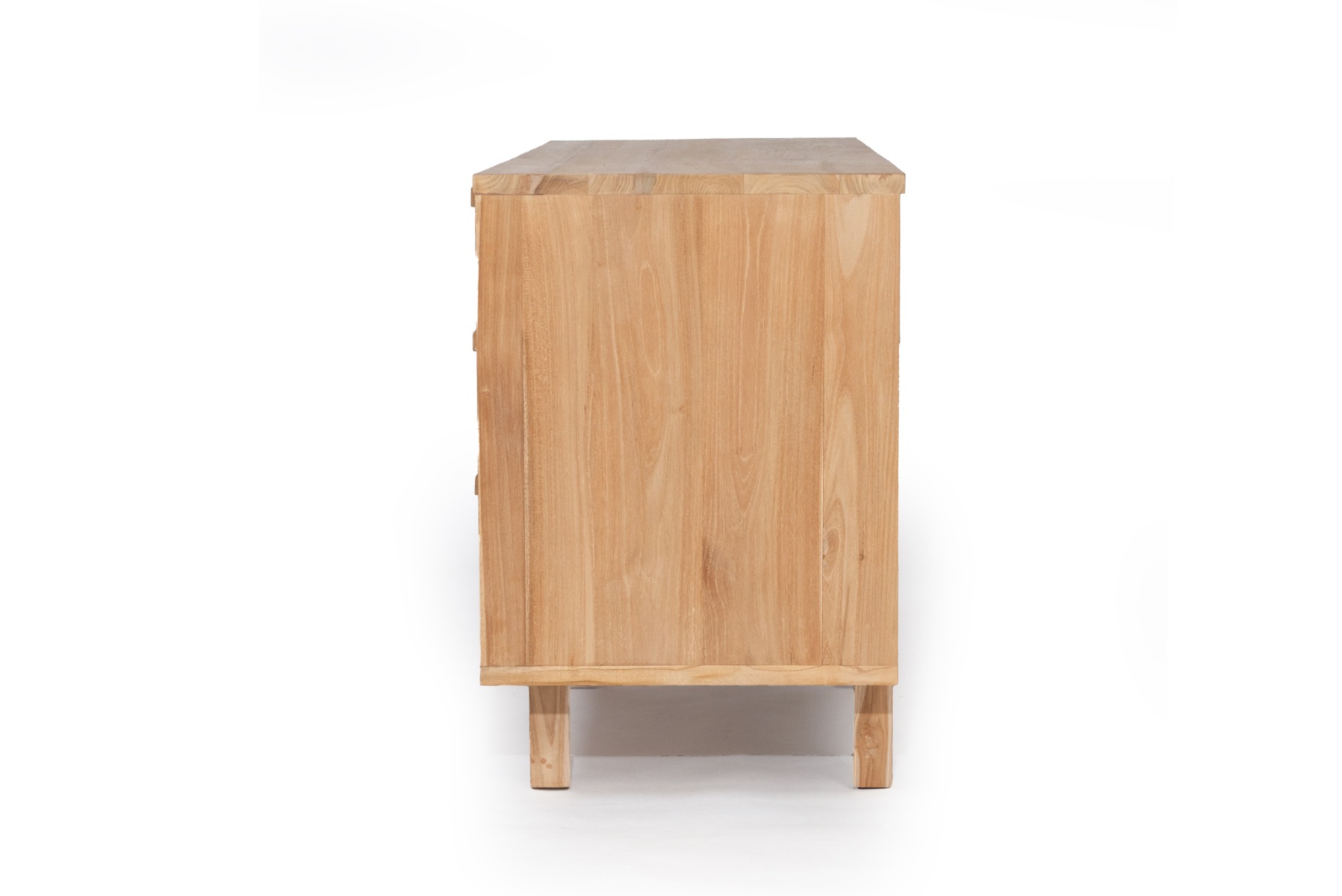 Lauren Chest Of Drawers Natural, W 160cm x D 45cm x H 77cm - Image 5
